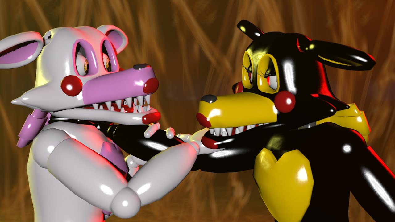 (SFM/FNAF) Good Mangle Meet Up With Evil Mangle (movie)