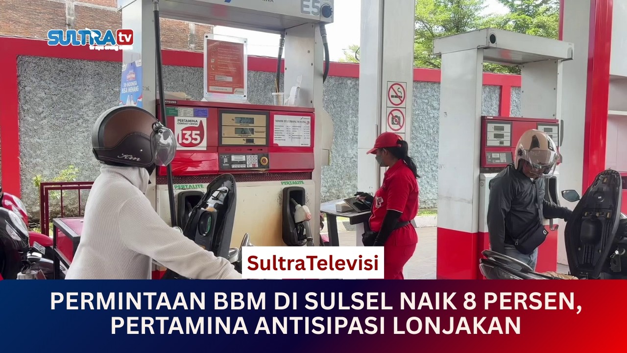 🟠LIVE MENYAPA NUSANTARA : PERMINTAAN BBM DI SULSEL NAIK 8 PERSEN, PERTAMINA ANTISIPASI LONJAKAN.