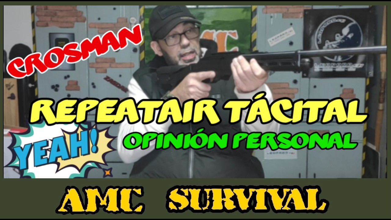 Crosman 1077 RepeatAir Táctical Opinión Personal