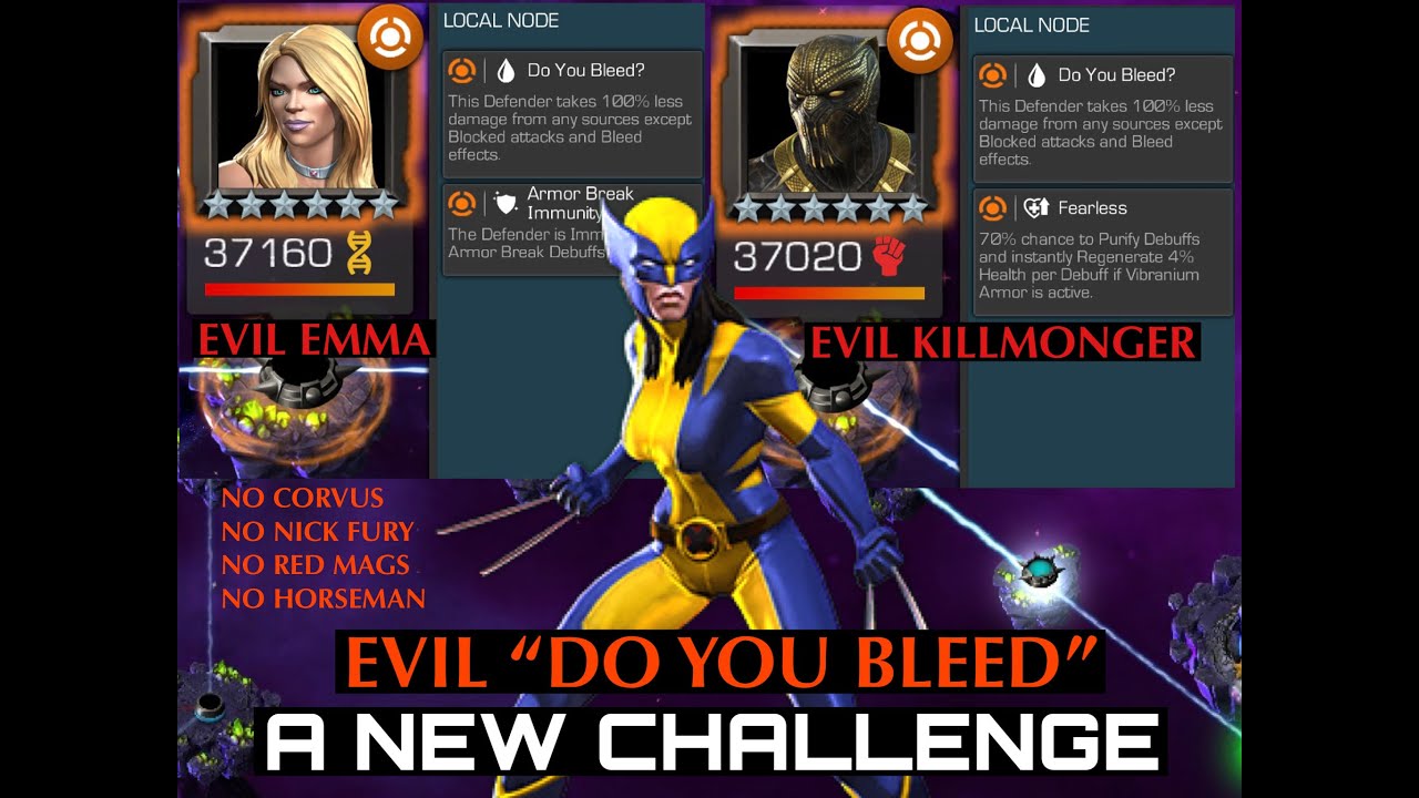 6.2.6 EMMA & KILLMONGER (DO YOU BLEED) - Challenged by TripleU | Marvel Contest of Champions
