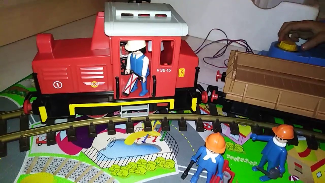 Tren de Playmobil 4027.