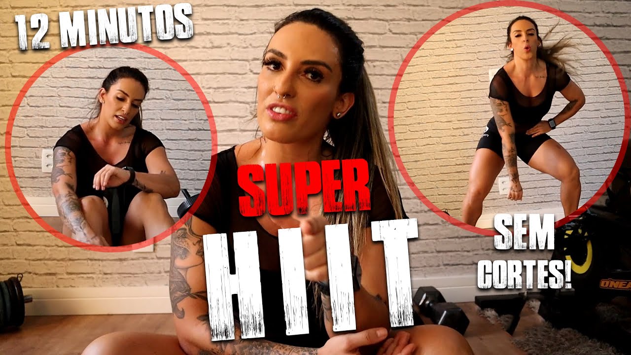 TREINO HIIT EM 12 MINUTOS | MATADOR DE CALORIAS