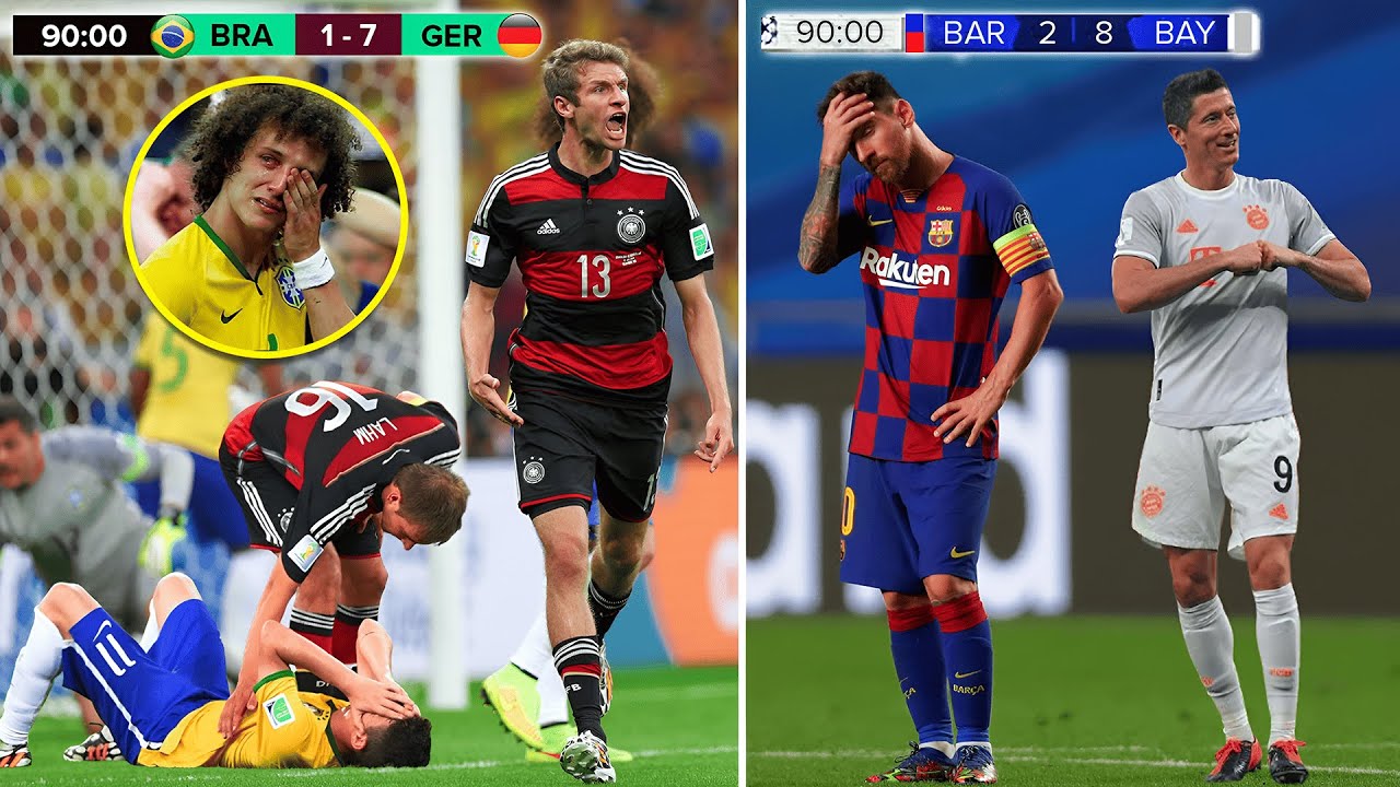 10 Most HUMILIATING Defeats in Football History