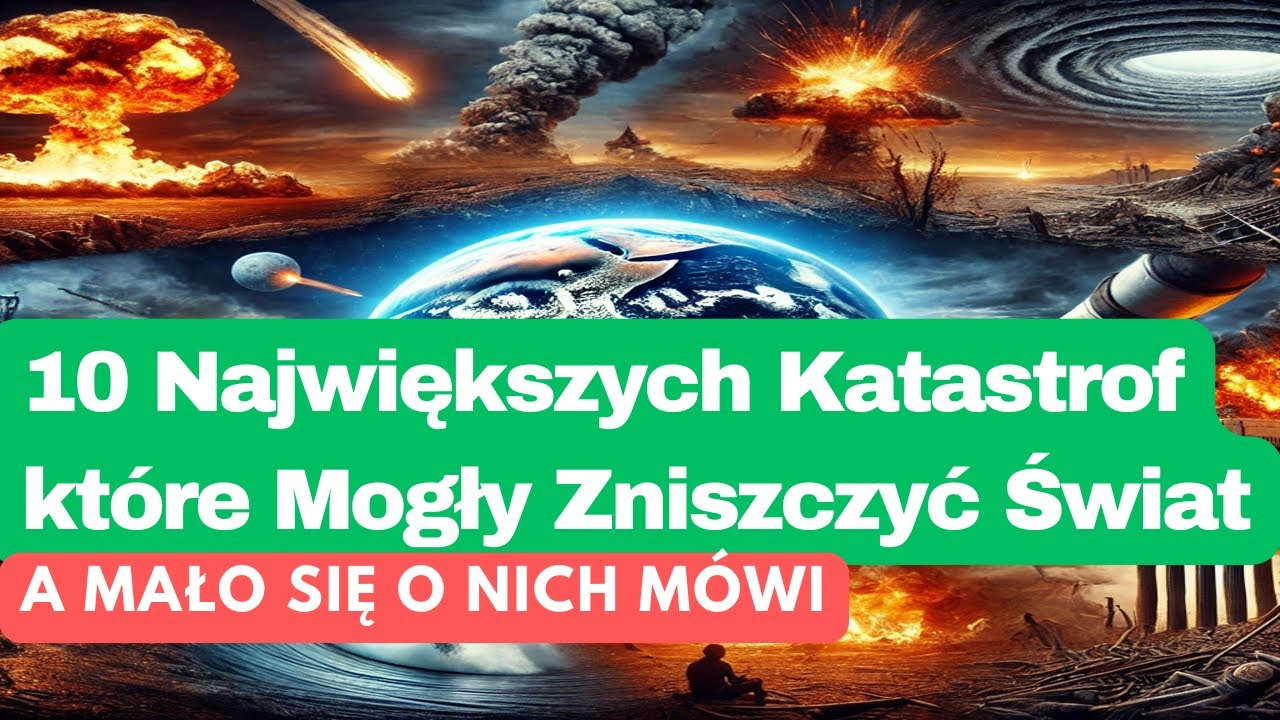 10 Największych Katastrof, kt&oacute;re Mogły Zniszczyć Świat (a mało się o nich m&oacute;wi)