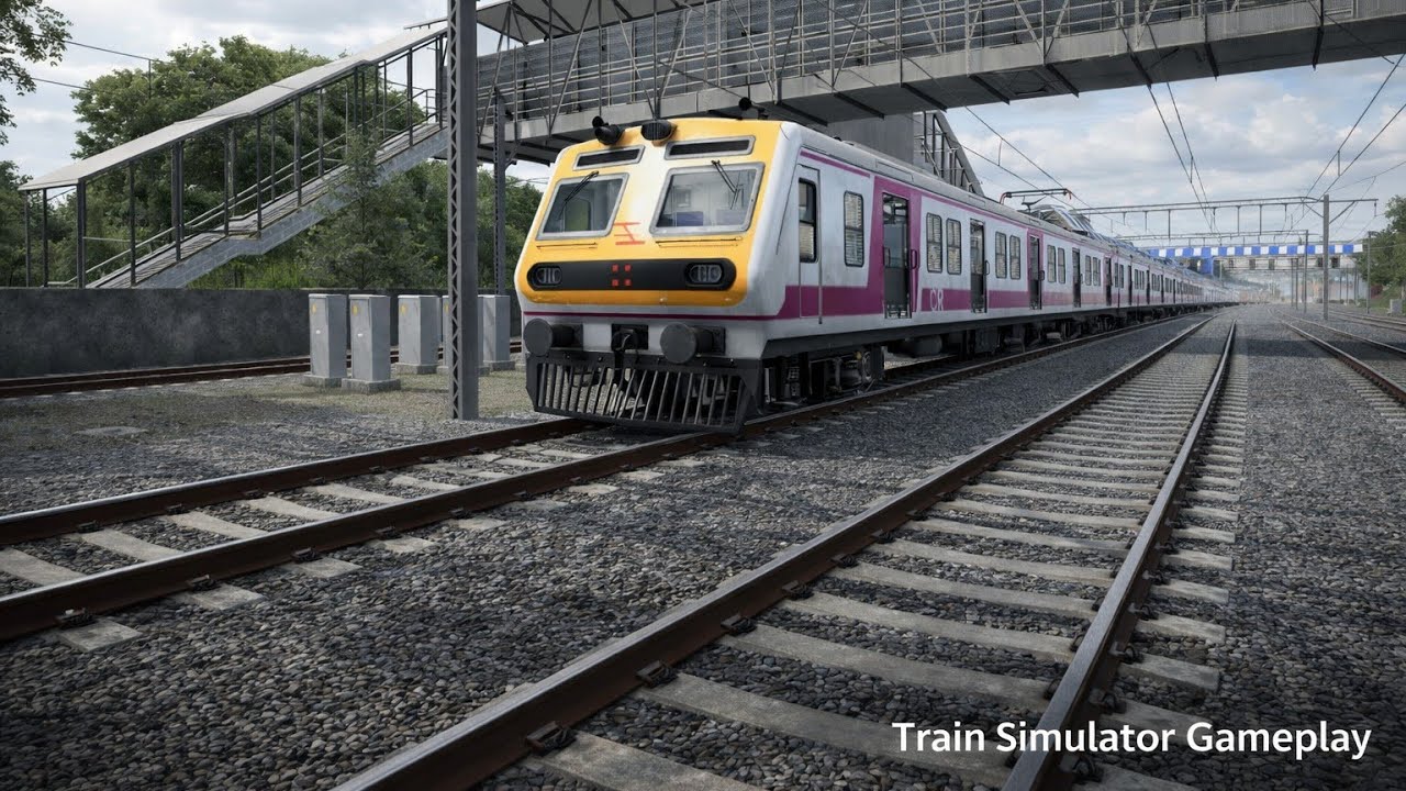RG TRAINTECH DEMO MUMBAI SUBURBAN RAILWAYS 🚄 NEXT GEN TRAIN SIMULATOR GAMEPLAY ANDROID HIGH GRAPHIC 