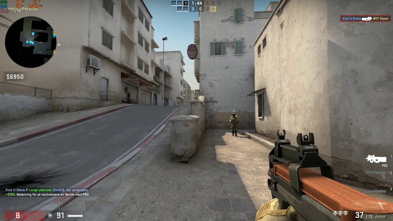 CSGO: i5-2500 + GTX 1050ti