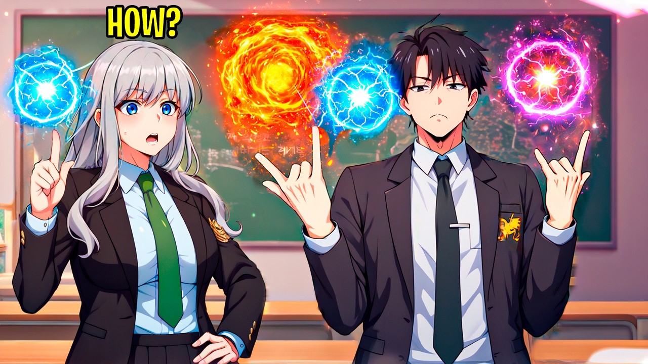 When a Boy with the Copy Ability Enrolls in the Magic Academy  - manhwa recap