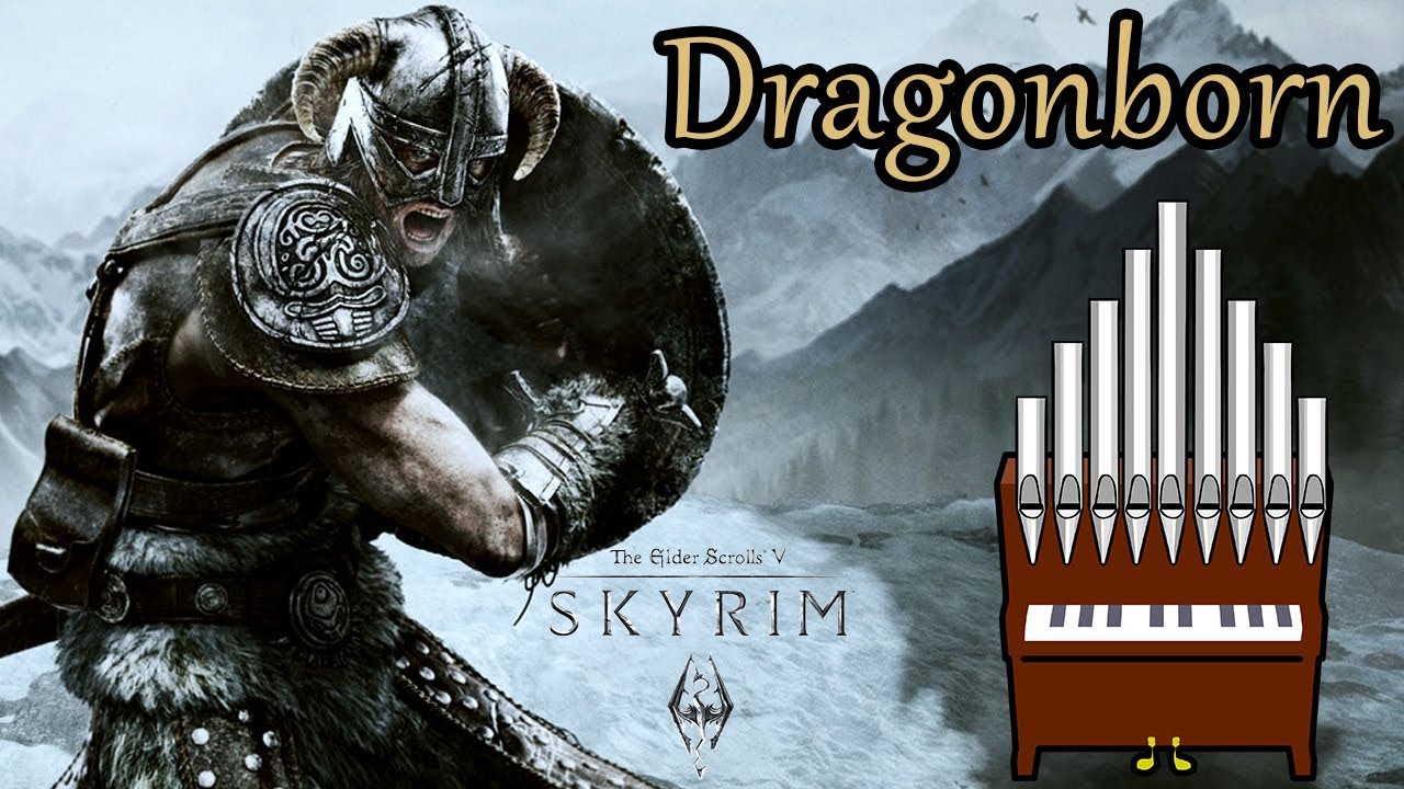 Dragonborn (TES V Skyrim) Organ Cover