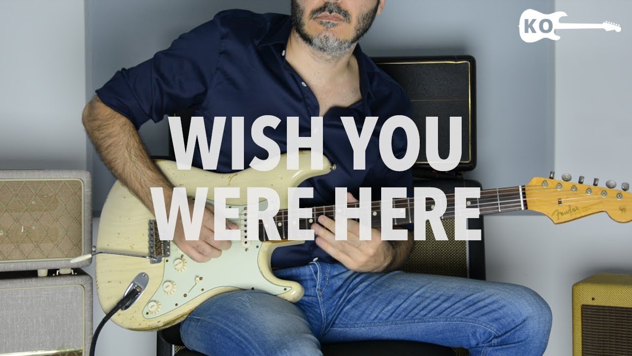 Pink Floyd - Wish You Were Here - Electric Guitar Cover by Kfir Ochaion