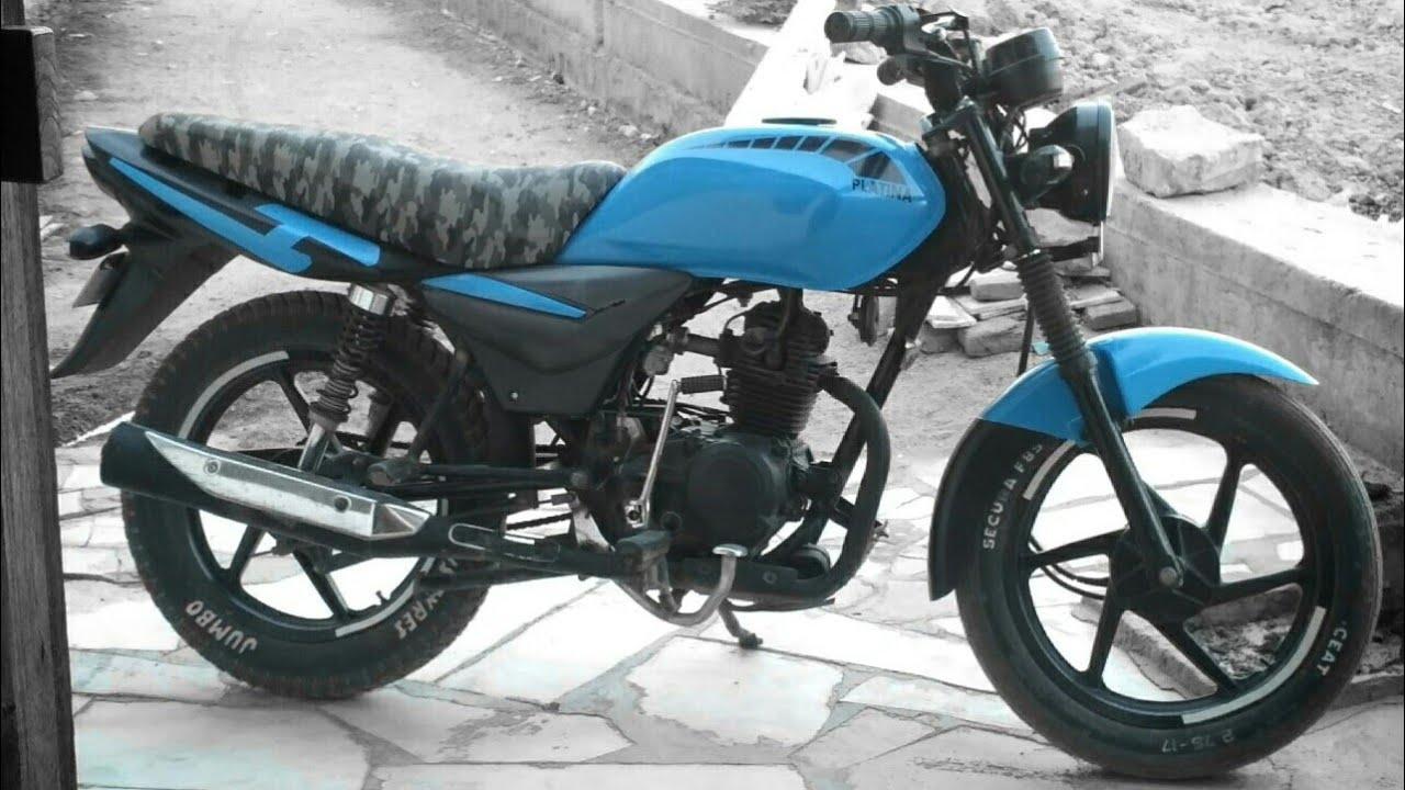 Modified bike platina bajaj 100cc