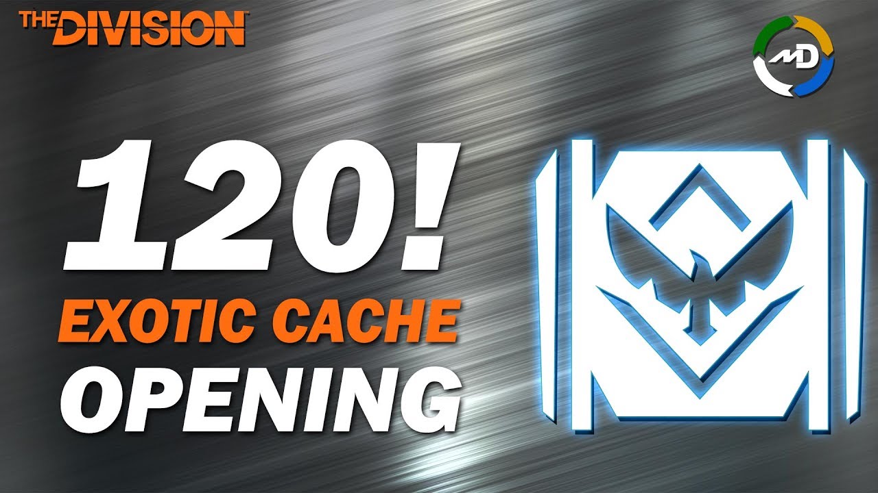The Division - 1.6.1 - What I Got From 120 Exotic Cache