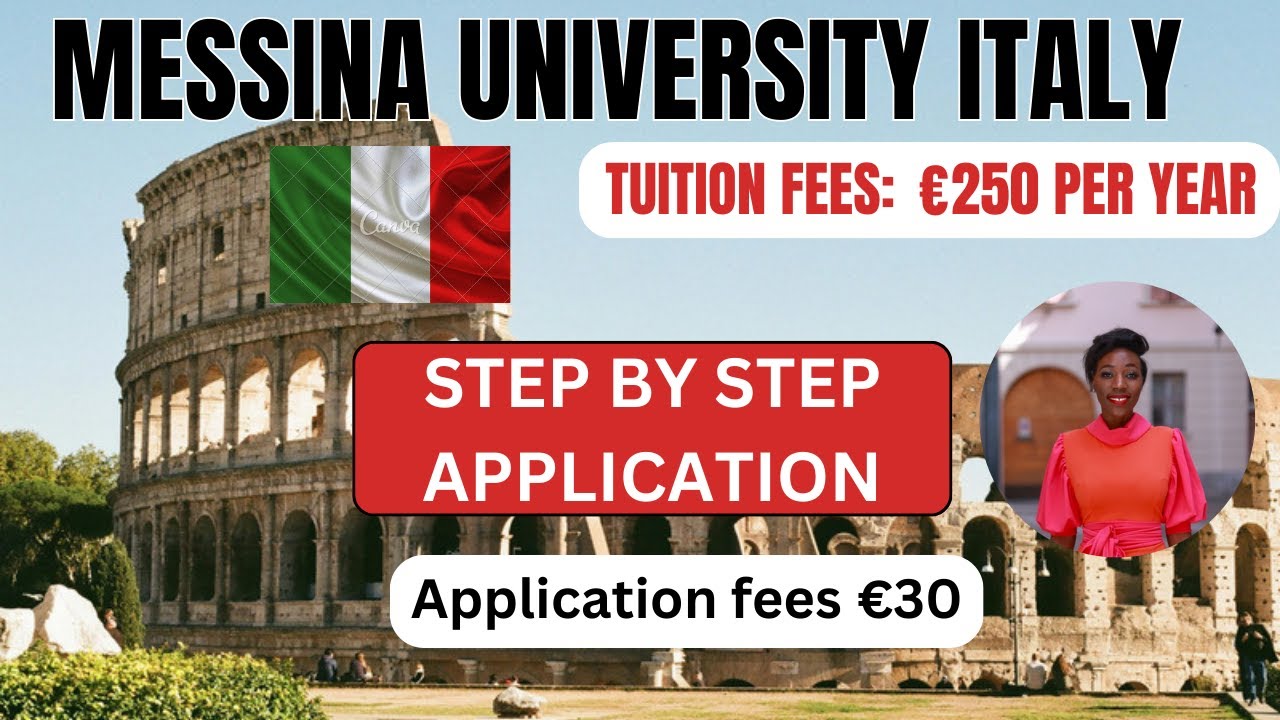 Messina university step by step application 2026/27 | Study in Italy tuition fees EUR 250
