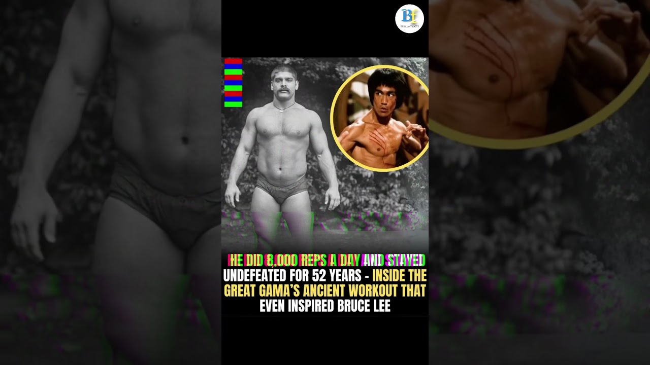 Great Gama (Gama Pehlwan):The Great Gama Pehlwan, This man from India does 4000 pushups every day