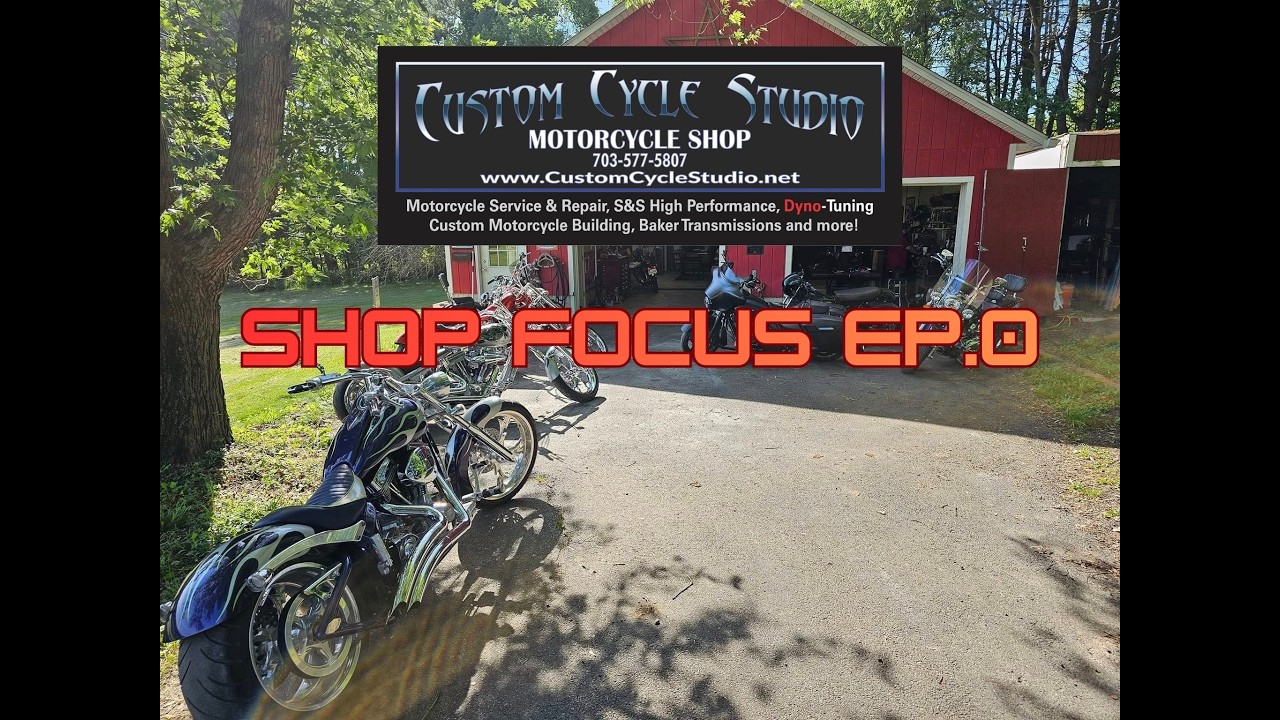 We are Custom Cycle Studio! Shop focus ep 0