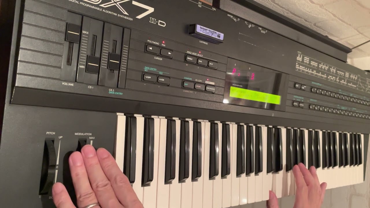 ソーサリアン / ロマンシア アゾルバ王国 をDX7IIで弾いてみた
