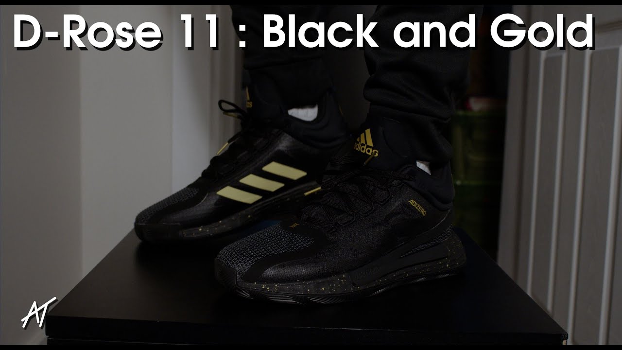 Adidas D Rose 11 Black and Gold Review