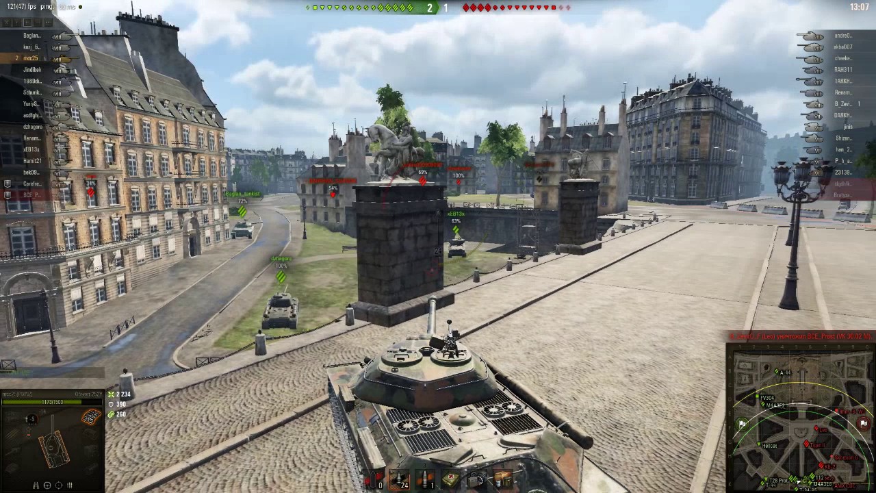 World of Tanks (940m+Corei3) #1
