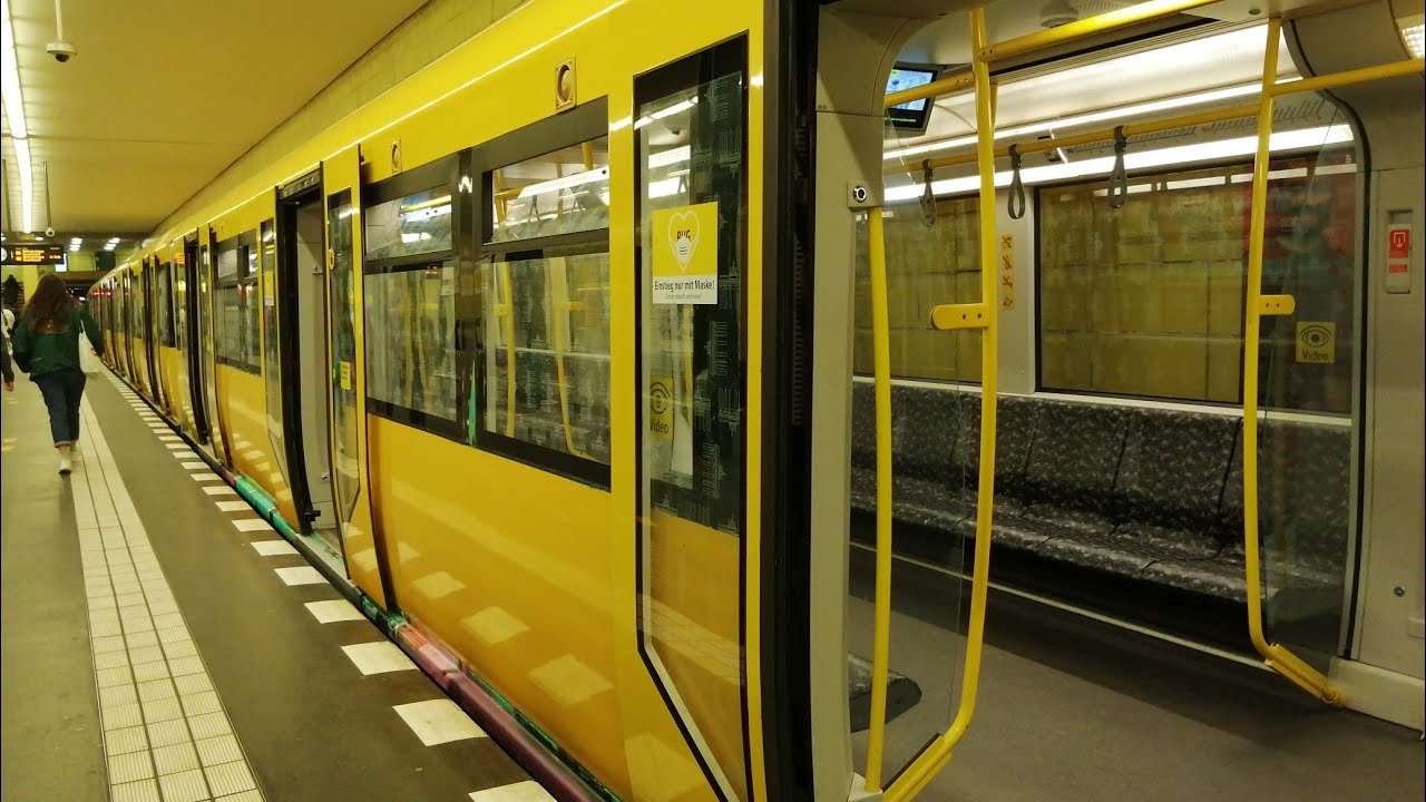 U-Bahn Berlin Mitfahrt von Alt-Tegel bis Tempelhof (Südring) im H97 auf der U6