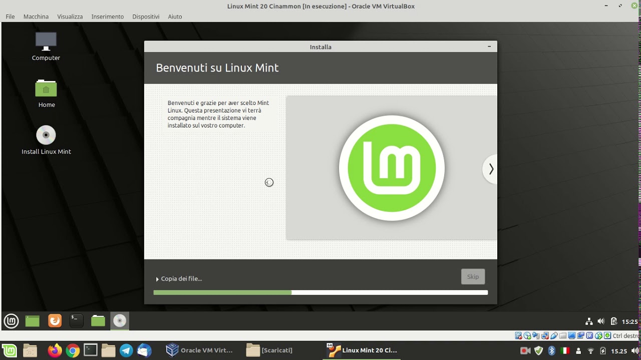 Tutorial Installazione Linux Mint 20 Cinammon