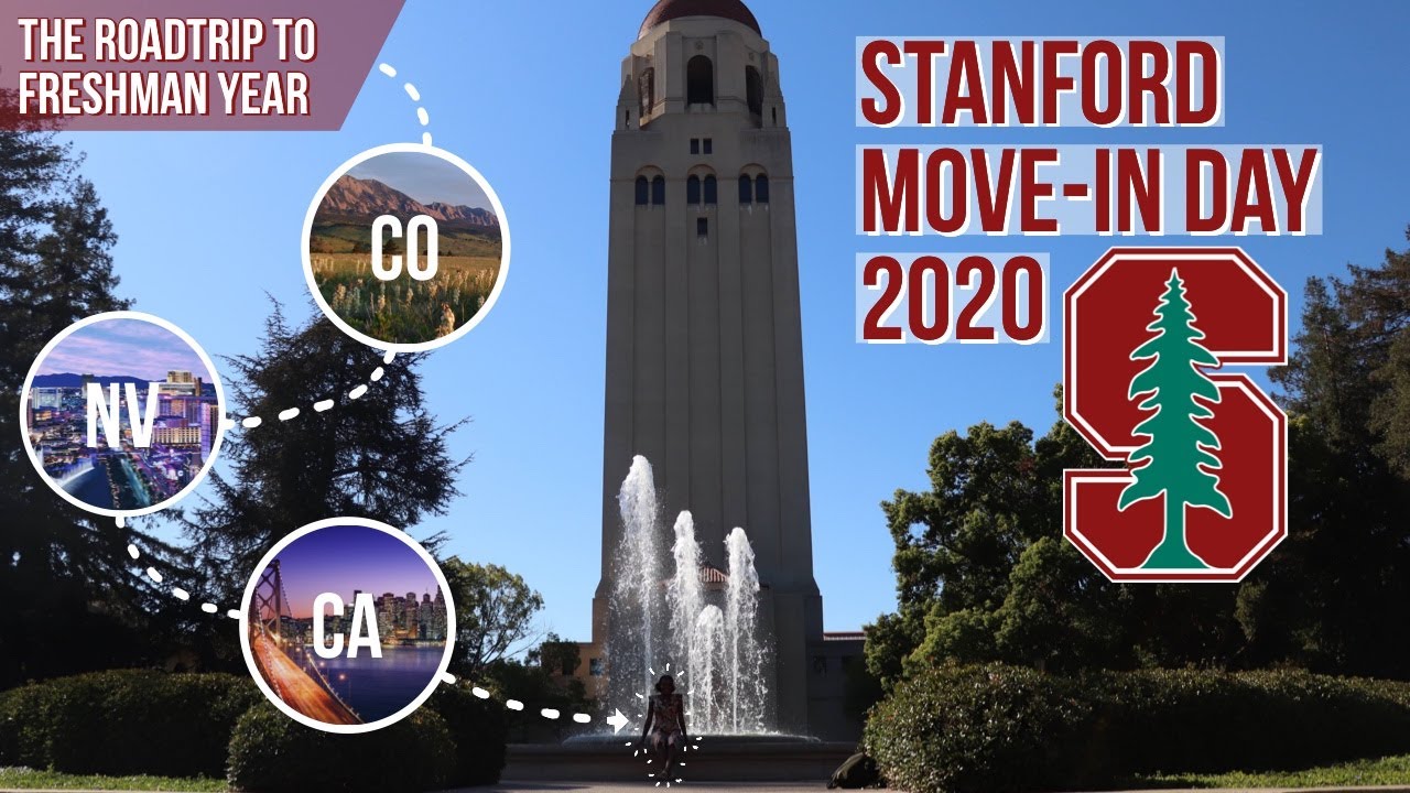 COLLEGE MOVE-IN DAY @ STANFORD 2020‼️ (Freshman Year Roadtrip Vlog)