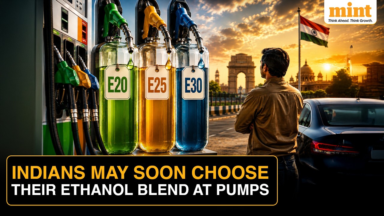 E20, E25, E30: India Plans Supermarket-Style Ethanol Fuel Choice At Petrol Pumps | Explained