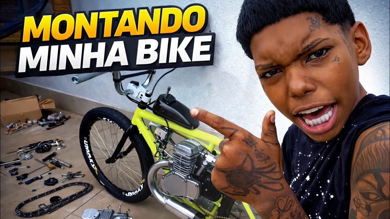 MONTANDO A MOTORIZADA DO MENOR ÍNDIO NO PADRÃO DE BH