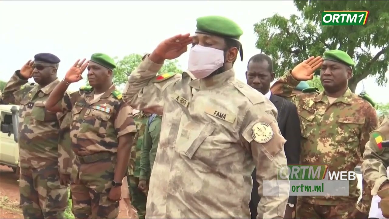 FAMa | Retour en images sur l'arrivée du Président Col. Assimi GOITA dans la cité de kenedougou