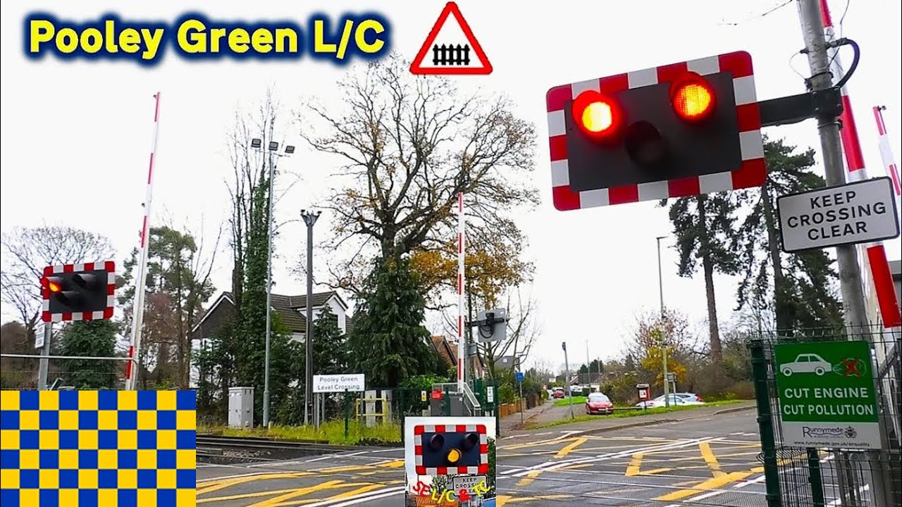Pooley Green Level Crossing, Surrey