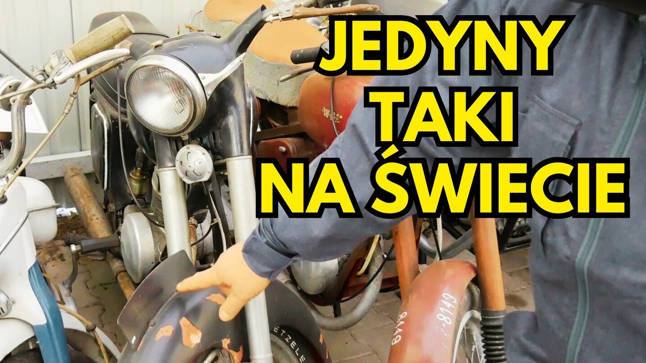 Jedyny na świecie TAKI motocykl | WOJENNE MOTOCYKLE | AUTO do defilad | Spacer po muzeum
