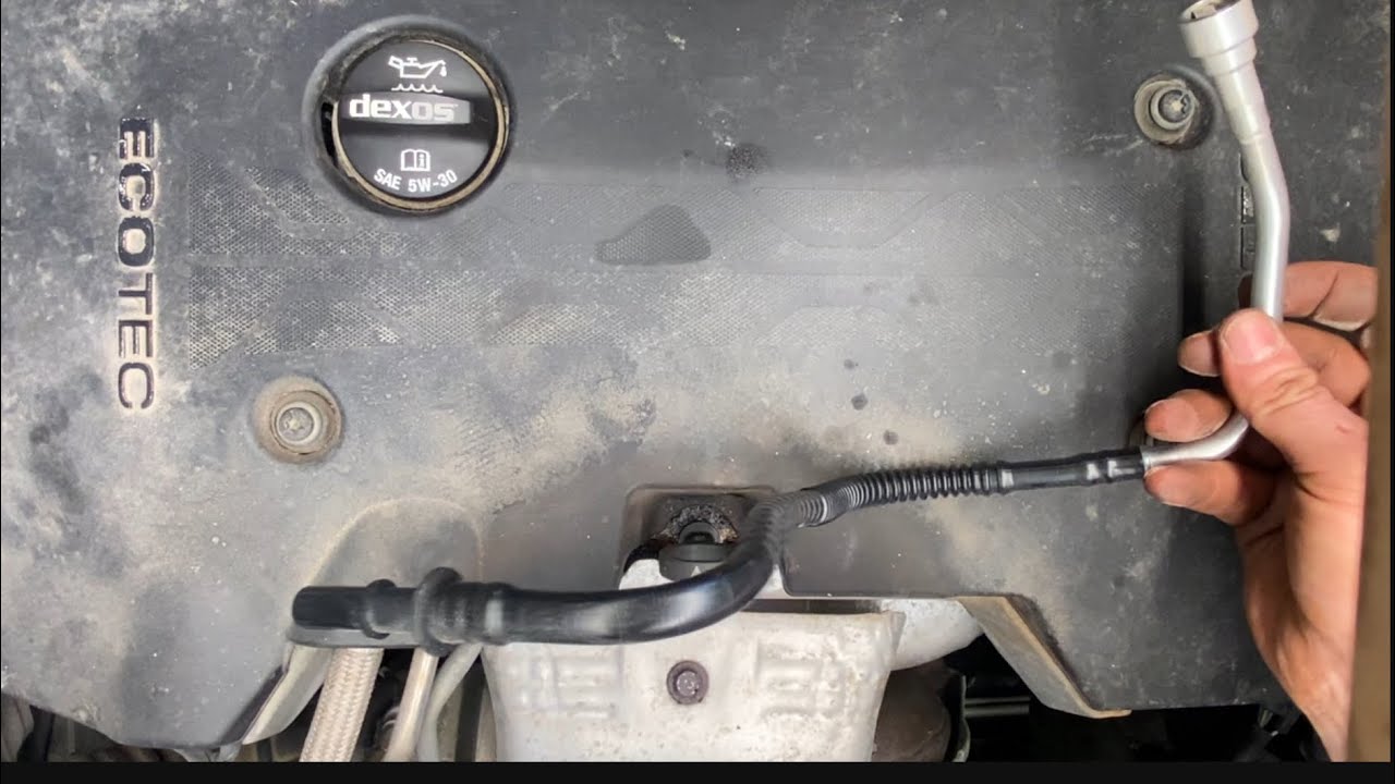 Replacing a PCV hose on a 2016 Chevy Malibu 2 L