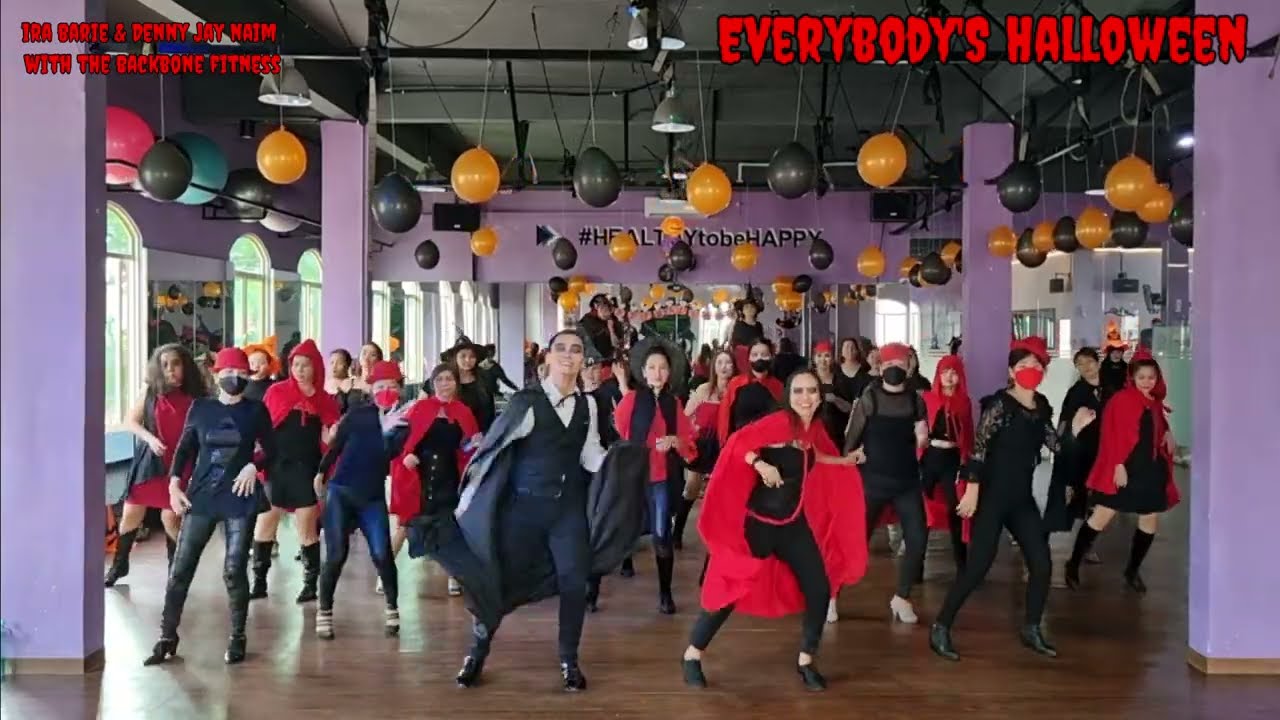 Everybody's Halloween - Line Dance (Easy Intermediate) || Ira Barie & Denny Jay Naim