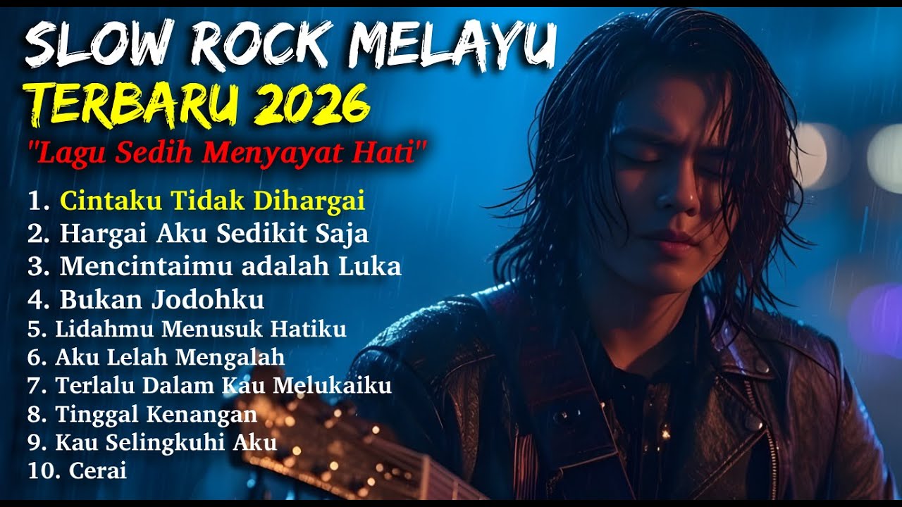 Slow Rock Viral 2026  | Lagu Sedih Menyayat Hati - Full Album - Lagu Malaysia / Pop Melayu / Jiwang