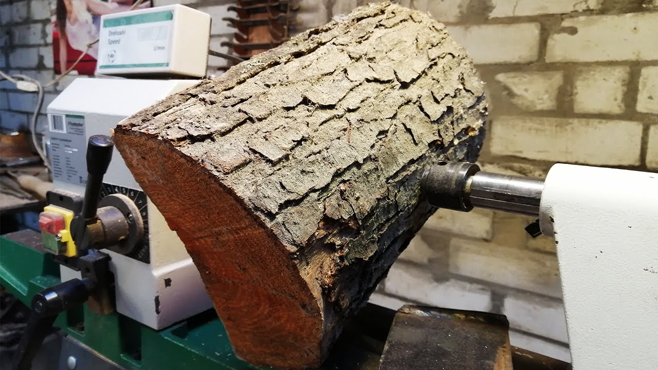 Woodturning - Black Alder Log