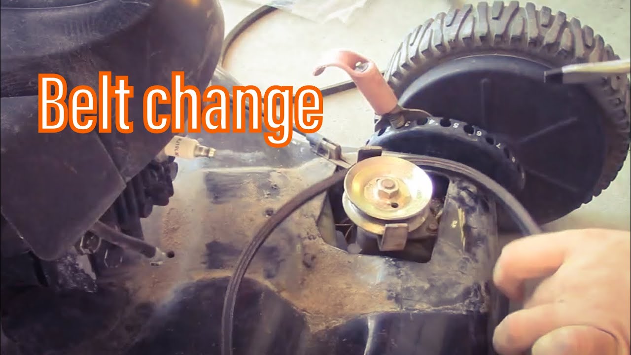Self Propel Craftsman / Husqvarna Belt Change