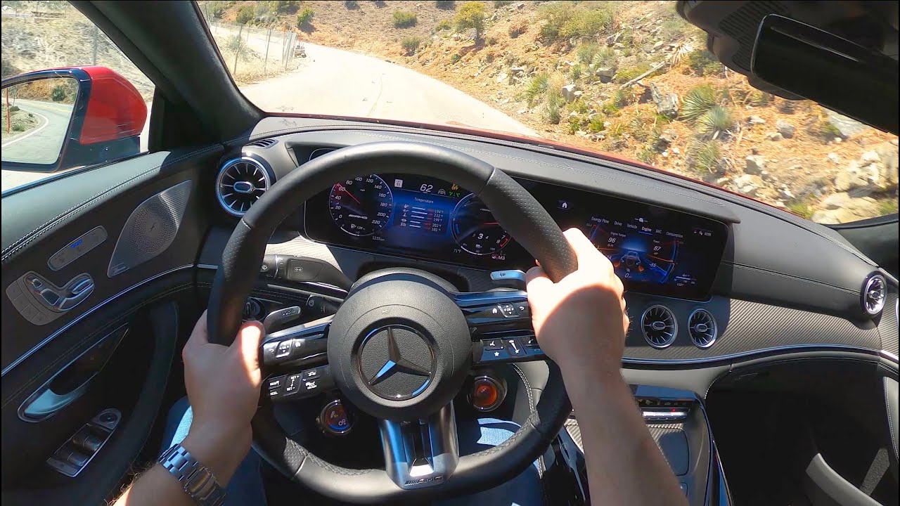 2025 Mercedes-AMG GT63 S E Performance Four-Door - POV Test Drive (Binaural Audio)