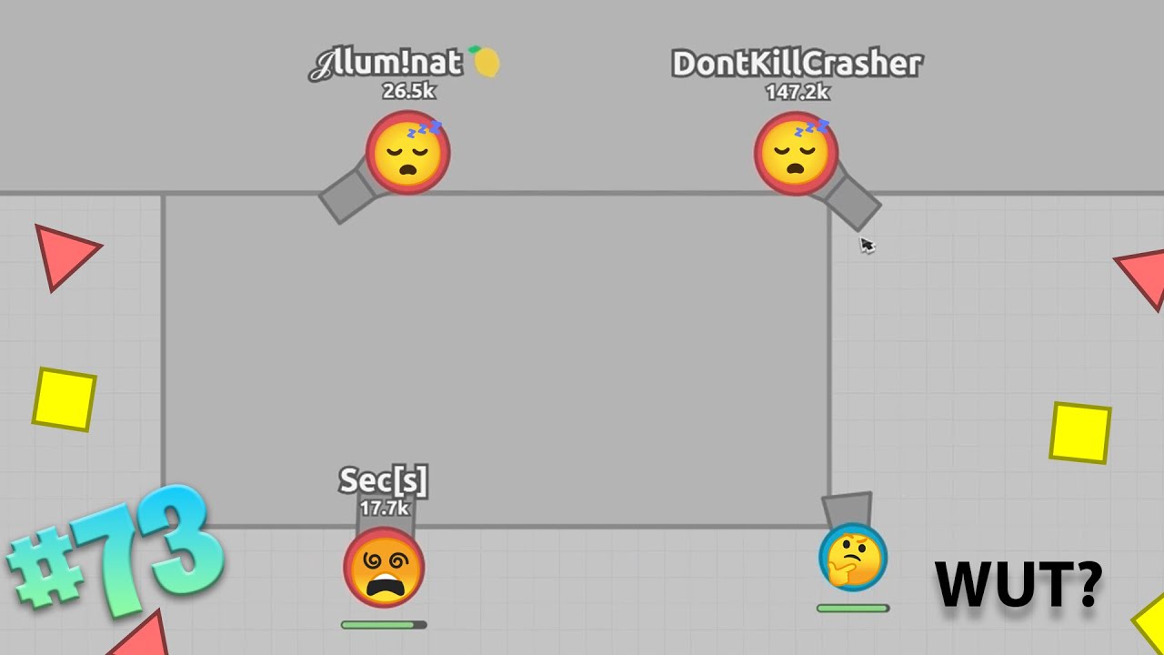 Diep.io BEST MOMENTS #73 | FUNNY AND TROLLING MOMENTS IN DIEPIO