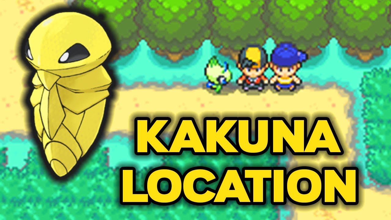 How to Catch Kakuna in Pokemon HeartGold or SoulSilver!