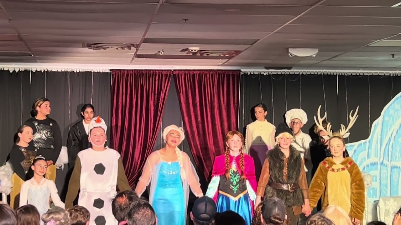 Frozen Jr the Musical finale