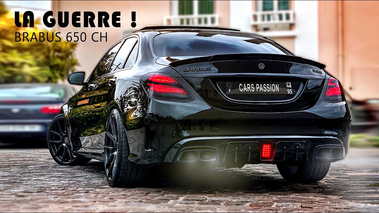 MERCEDES C63 AMG BRABUS 650 Preparation moteur Stage 2