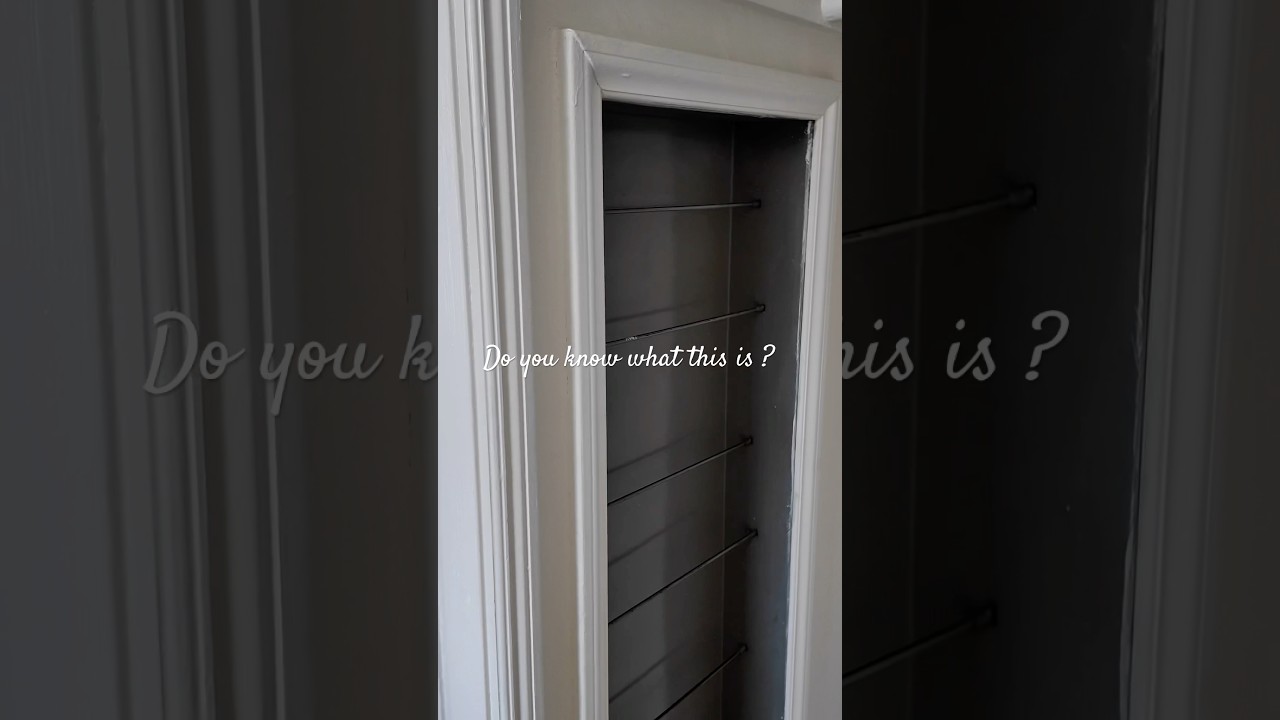 Another 1930s home feature. What&rsquo;s it&rsquo;s purpose ? #retro #1930s #home #shorts