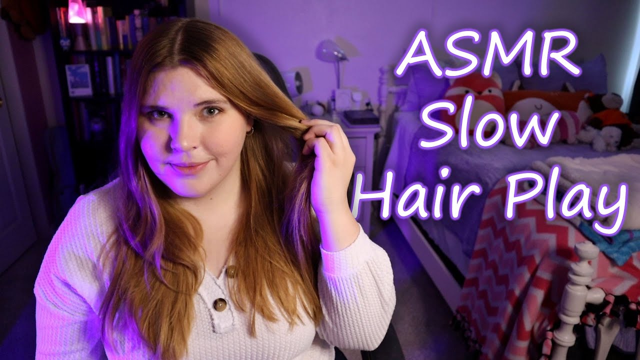 ASMR | Slow Hair Play