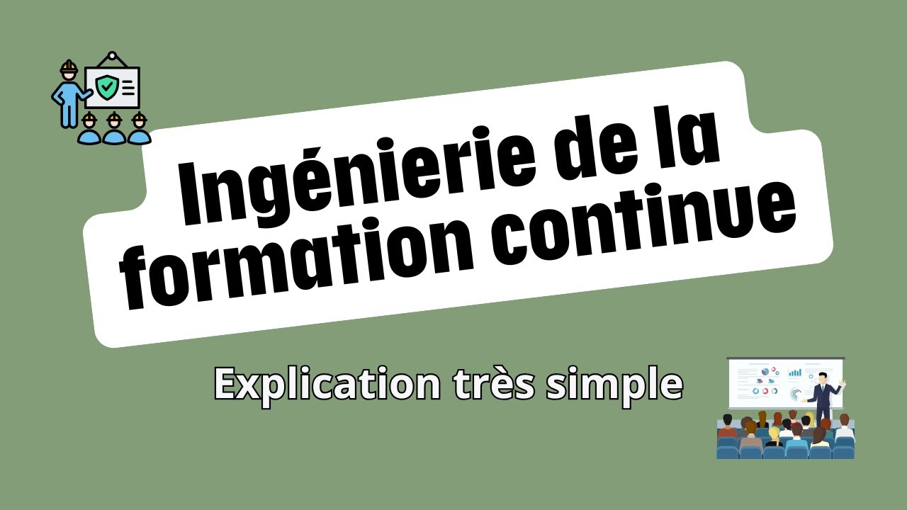 Ingénierie de la formation continue : Explication simple