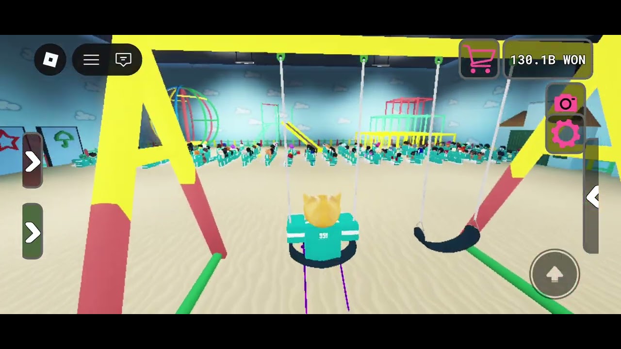 Squid Game but I am a player vs NPCS