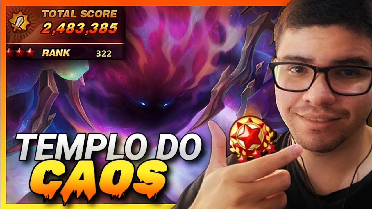PEGUEI G3 no TEMPLO do CAOS !? Summoners War