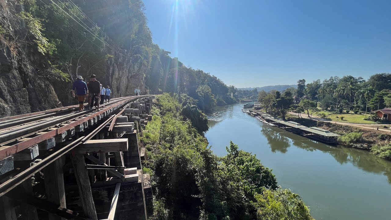 Tham Krasae Railway Bridge - Walking the Death Railway