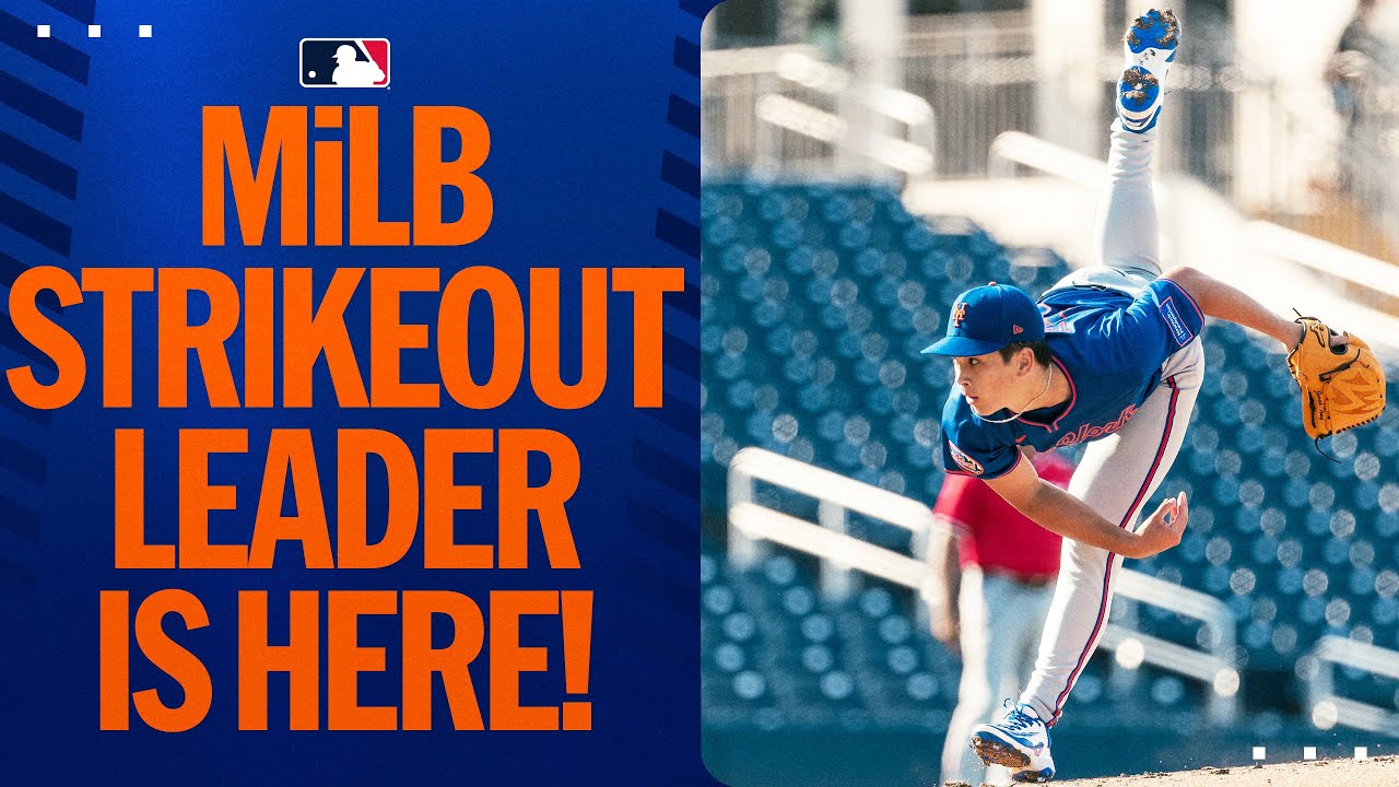 Mets top prospect Jonah Tong is making his MLB debut! (Minor League strikeout and ERA leader! 🤯)