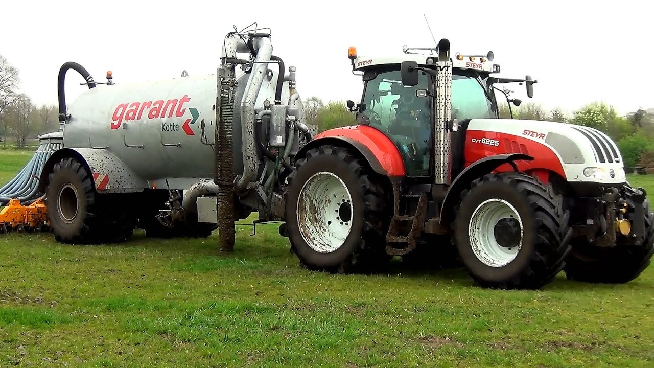 Steyr CVT 6225 met Kotte Garant