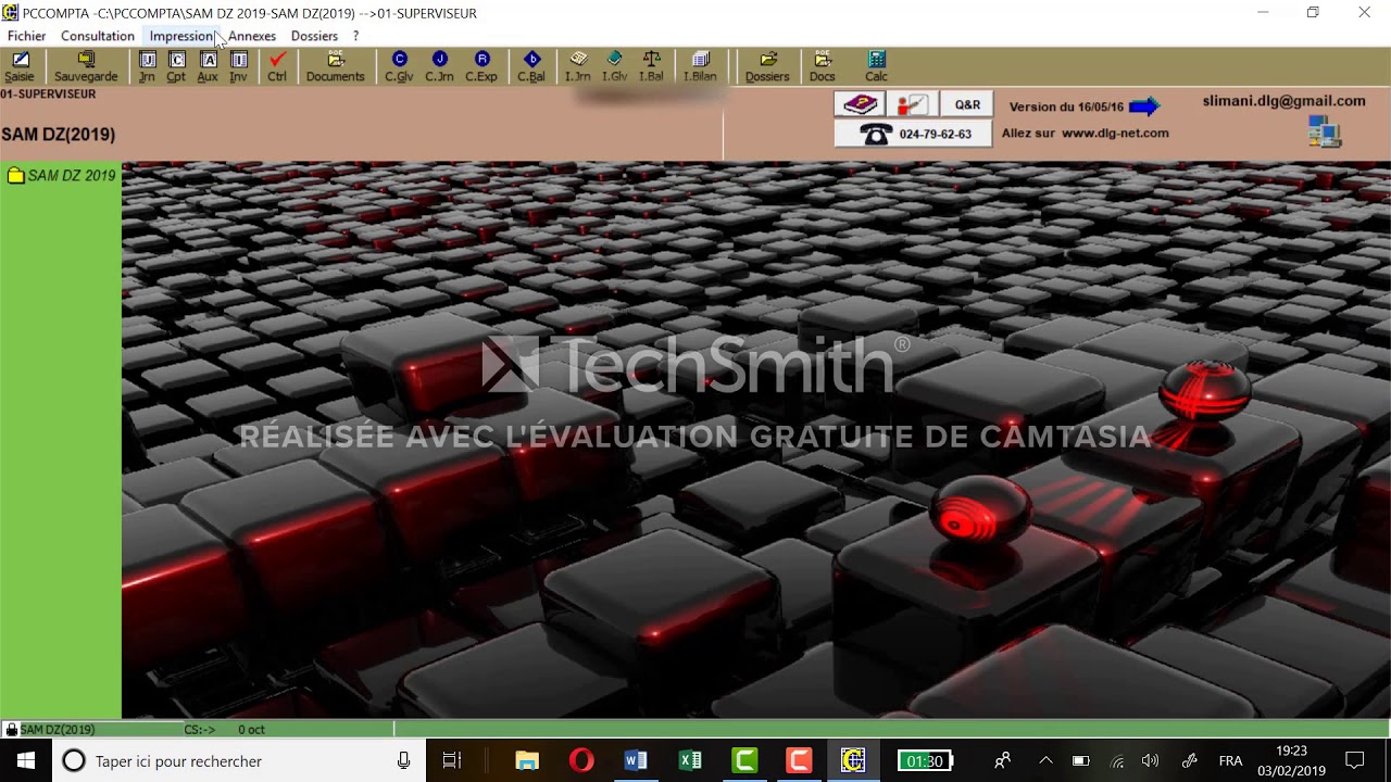 VIDEO  N° 02 SAM DZ  comment comptabiliser le capital social/ PC COMPTA