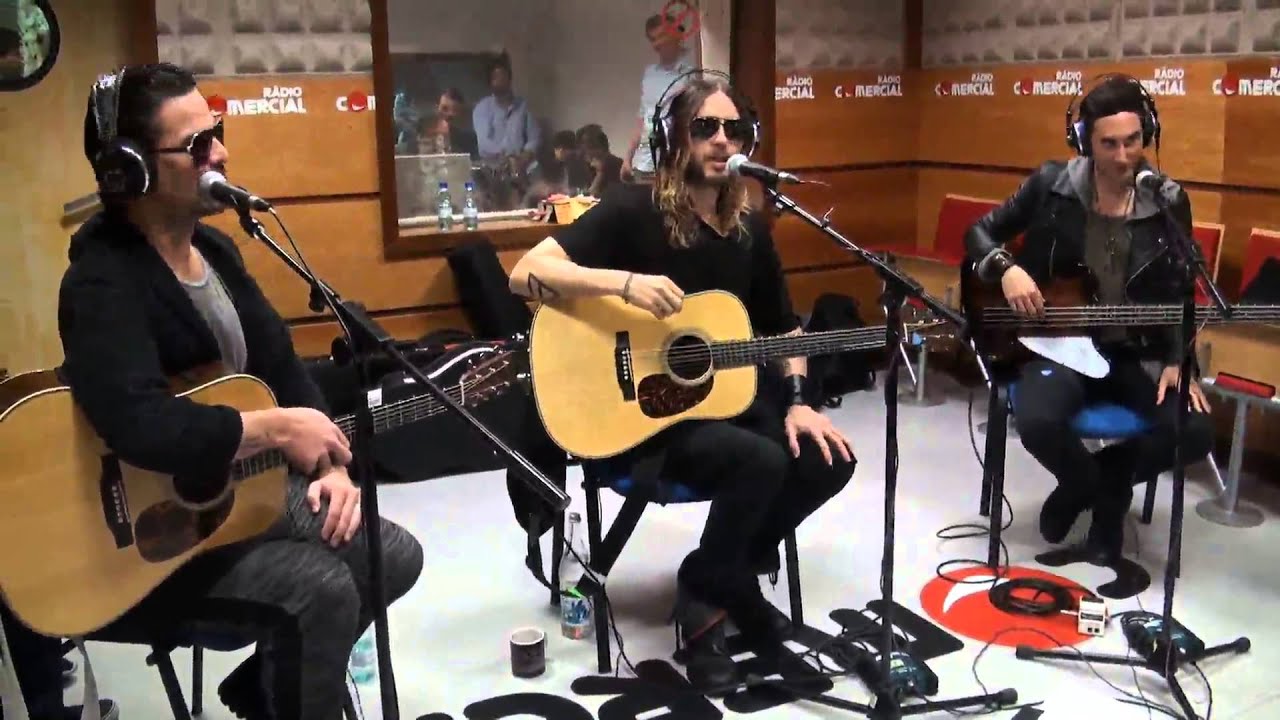 30 Seconds to Mars na Rádio Comercial (part 1)