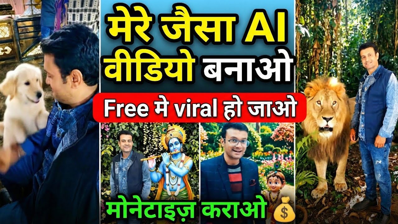🤑 मेरे जैसा Ai Video बनाओं और viral हो जाओ ✅AI video kaise banaye #aivideogenerator #aivideo #update